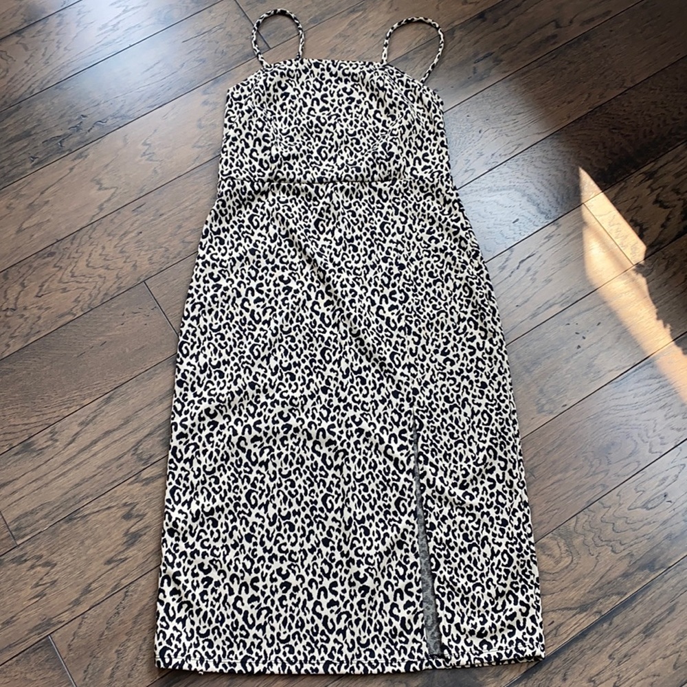 Zara Leopard dress